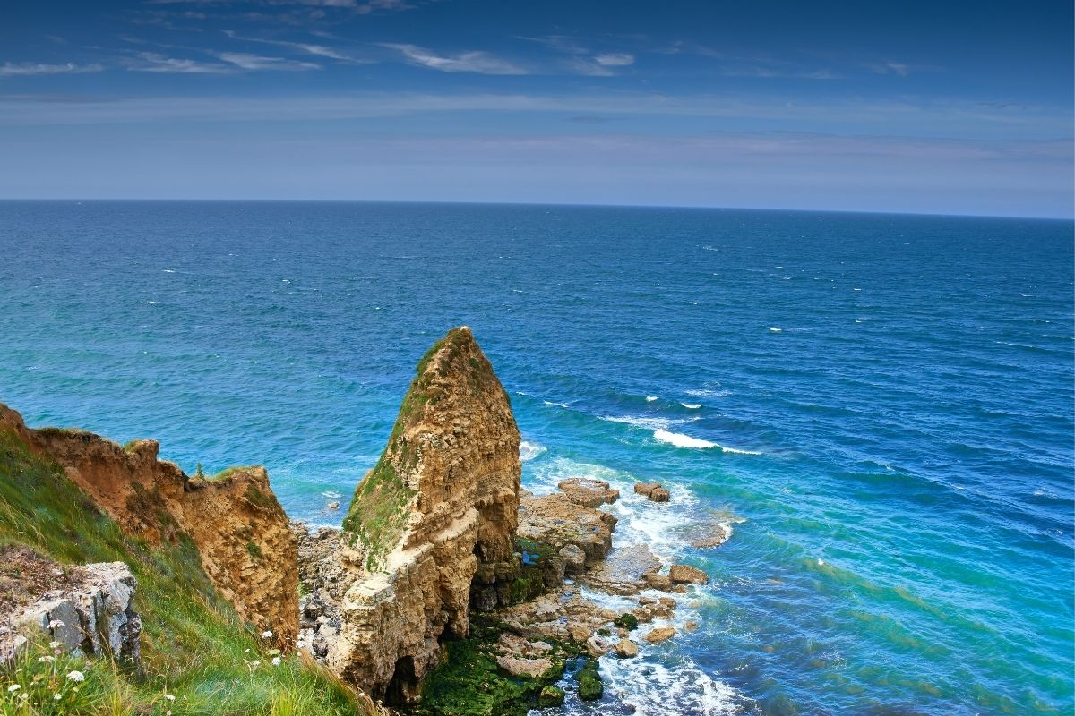 Pointe du Hoc on a D Day Tour