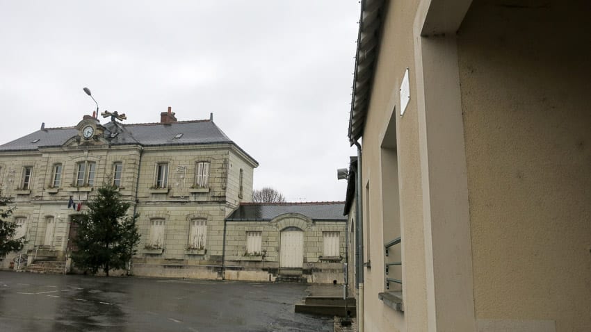 Saint-Martin-le-Beau in the Loire Valley of France