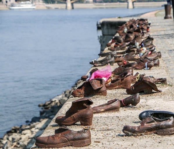 the shoes on the danube is a must-stop on a walking tour of budapest