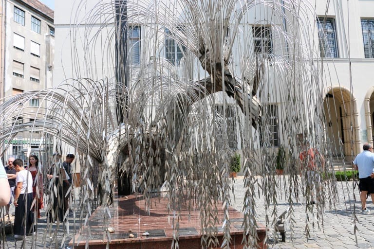 The tree of life is a must stop on any walking tour of Budapest