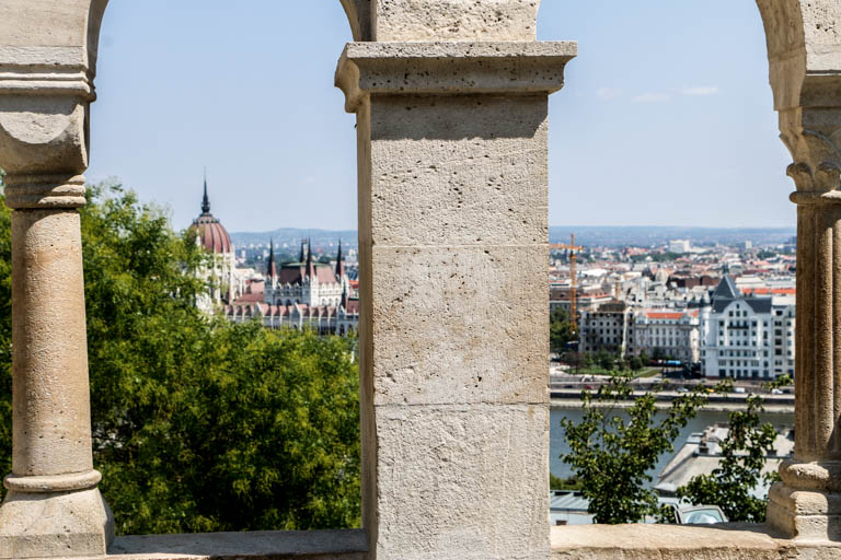 View of Budapest from Fisherman's Bastion