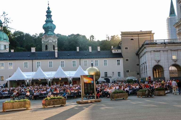 Salzburg Festival in Kapitelplatz