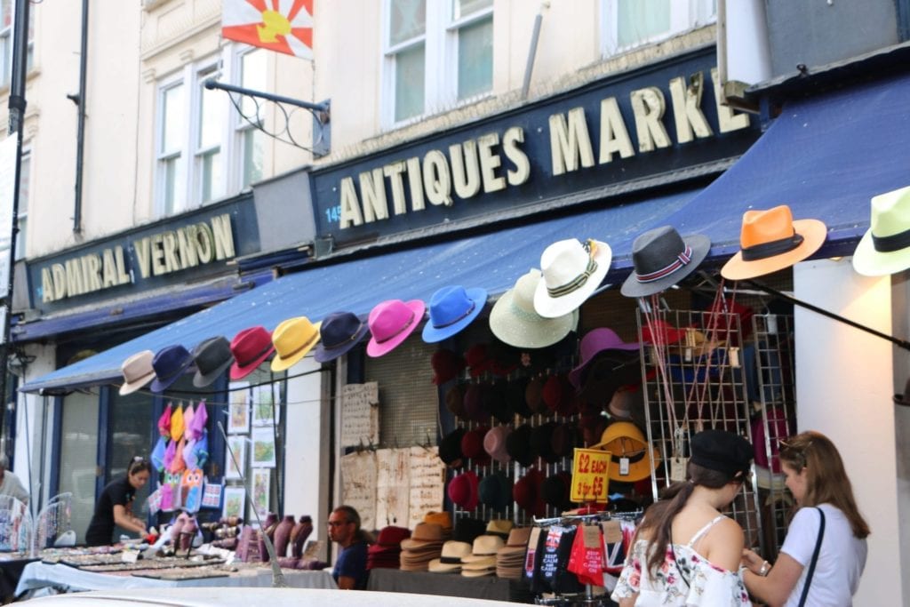 Portobello Market, Notting Hill, London