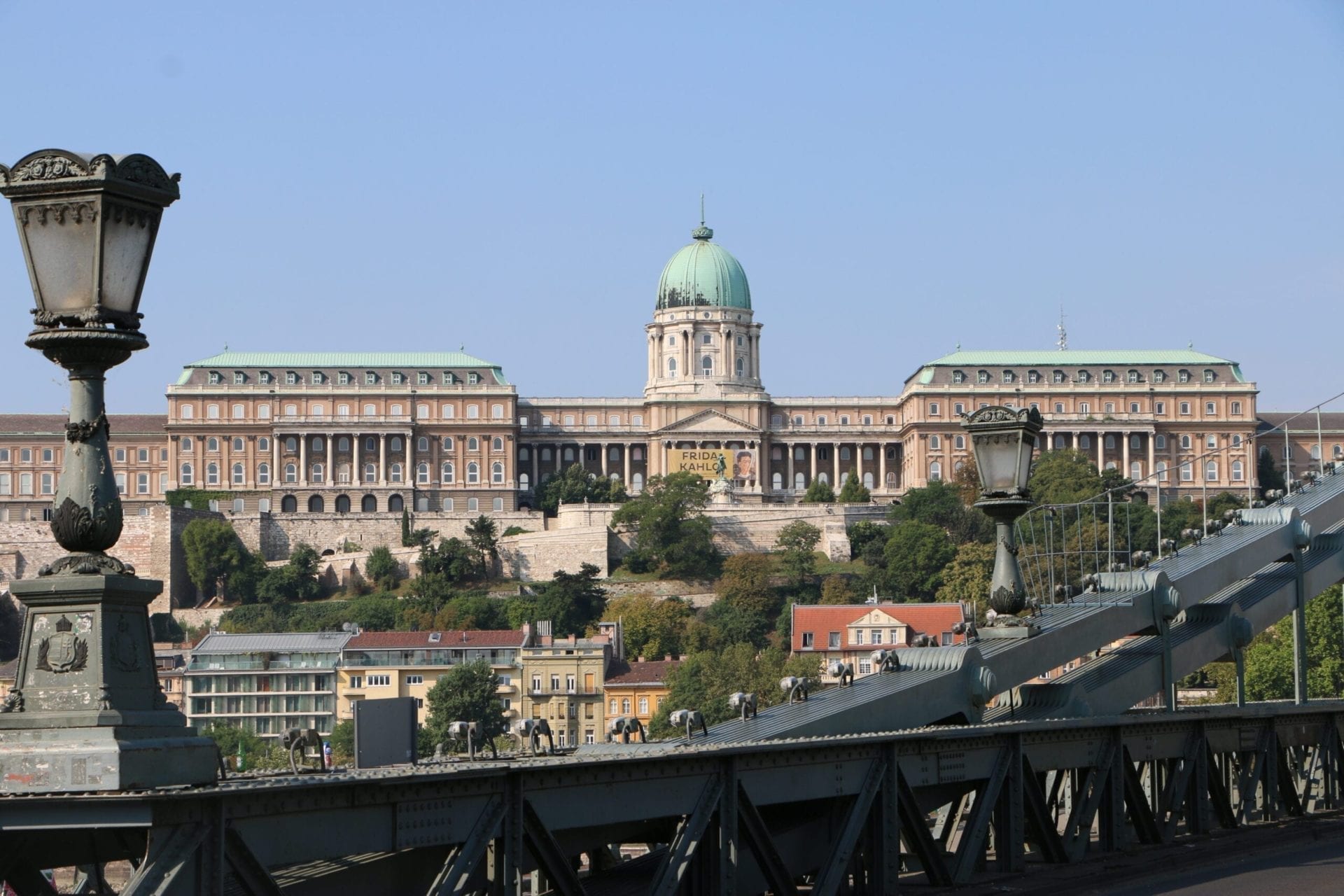 Buda Castle, a stop on this self-guided walking tour of Budapest