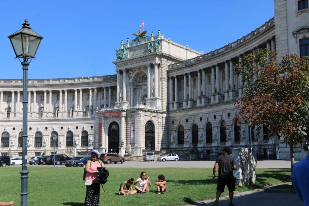 Vienna library where Hitler gave a speech