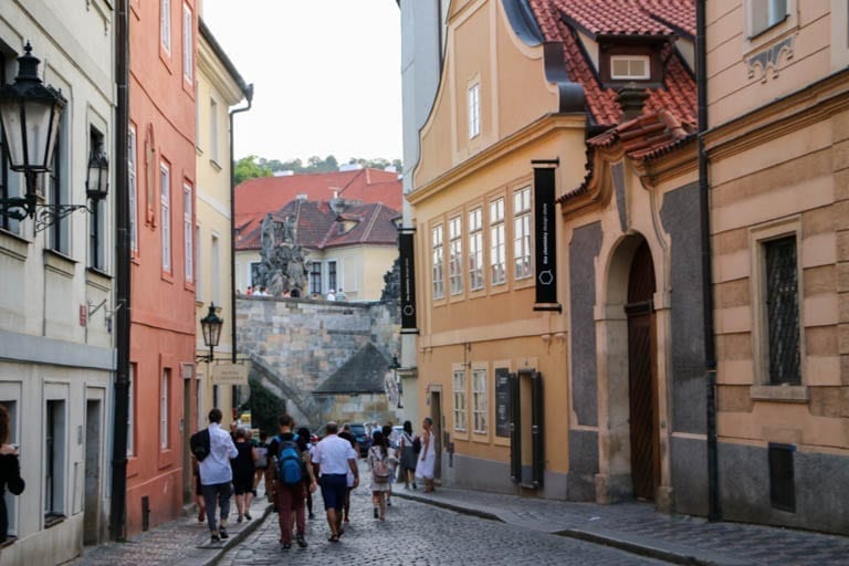 The Little Quarter is a beautiful place to walk in Prague!