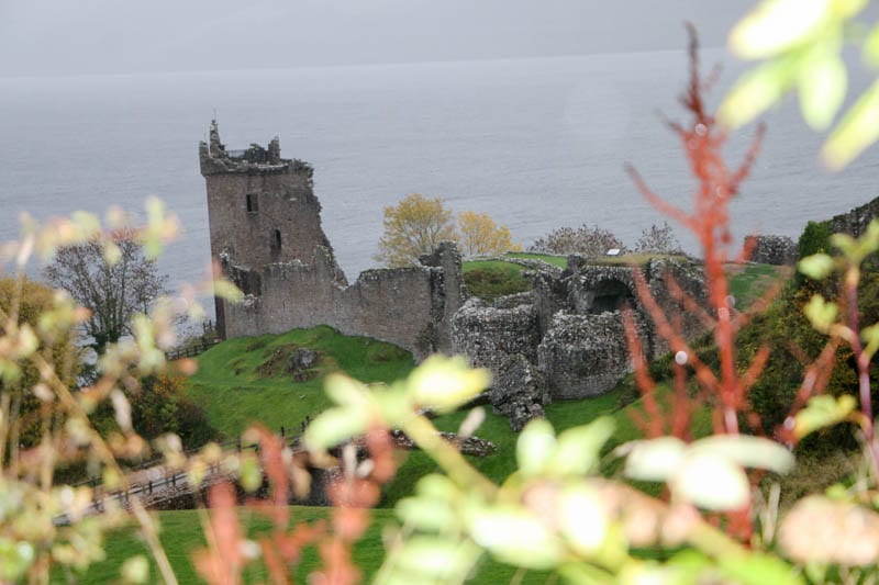 Urquhart Castle on an Outlander tour in Scotland