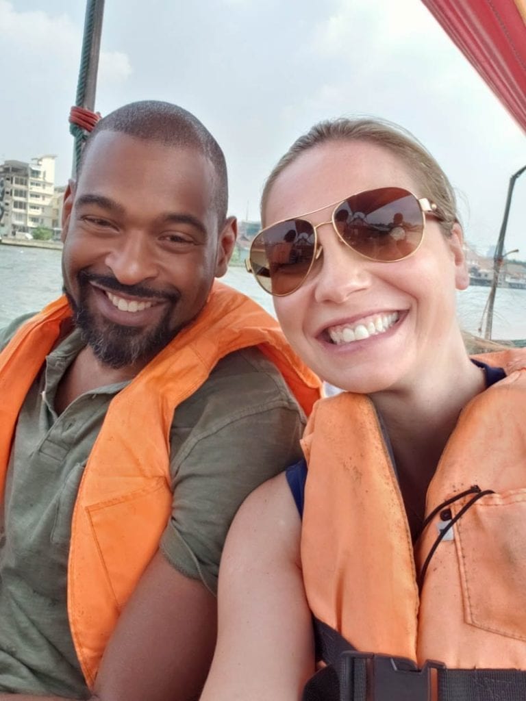 Long-tail boat in Bangkok