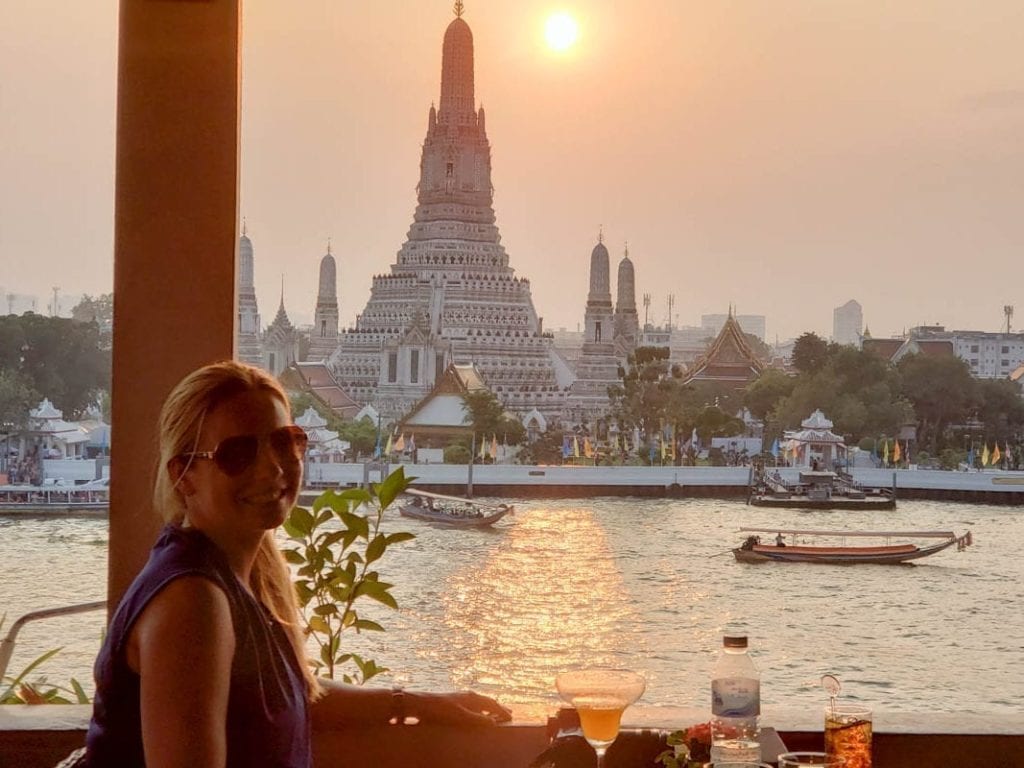 Wat Arun - the Temple of Dawn - at Sunset