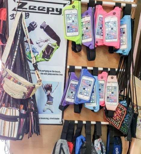 Fanny Packs for sale for Thailand's Full Moon Party 