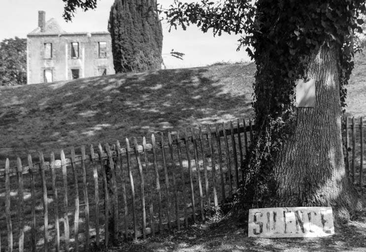 It's important to be silent in order to understand what happened at Oradour-sur-Glane.  