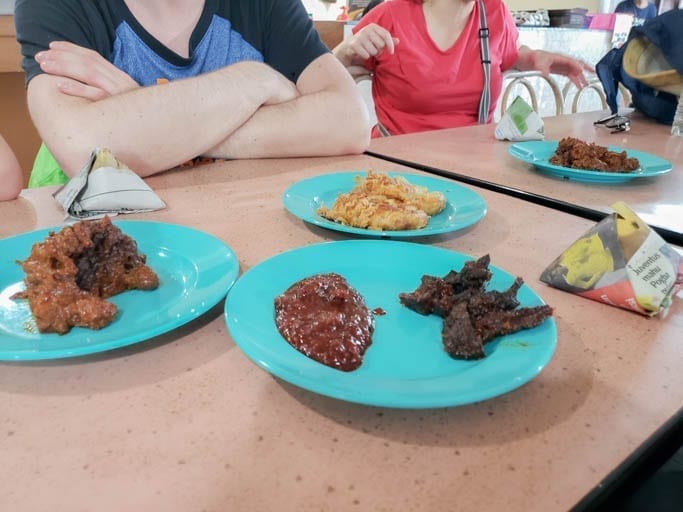 Cow Lung is a staple Kuala Lumpur street food. It looks and tastes like beef jerky