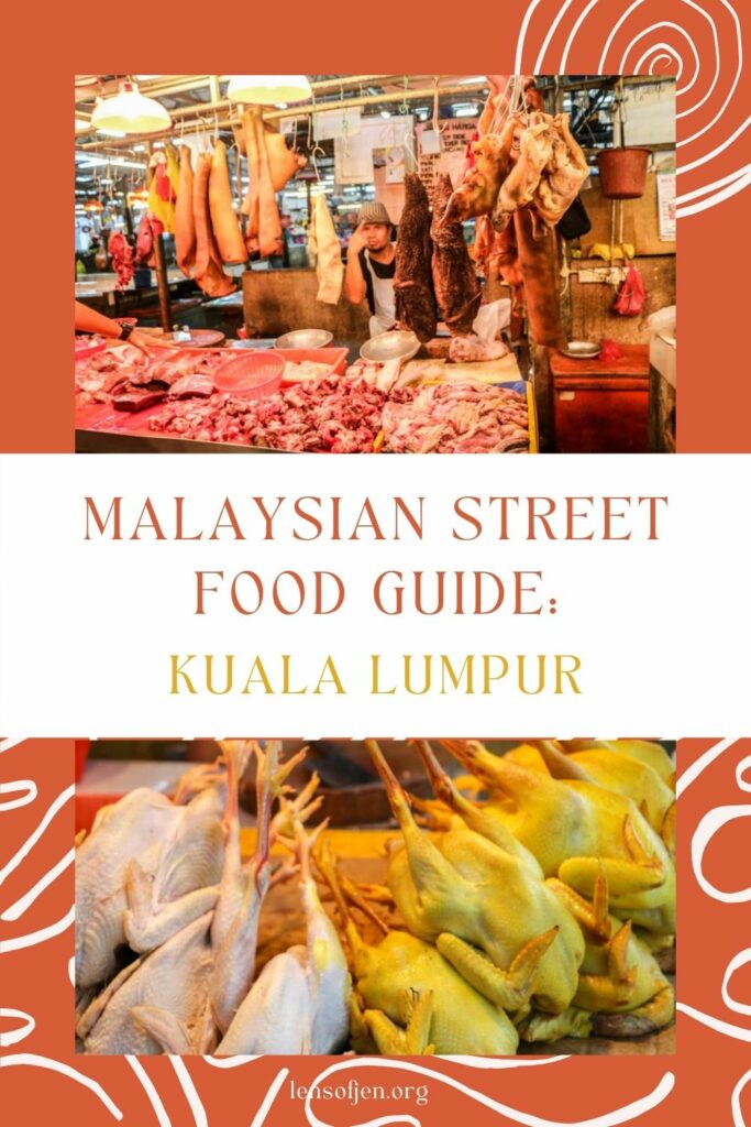 Pin for Pinterest of Malaysia street food tour