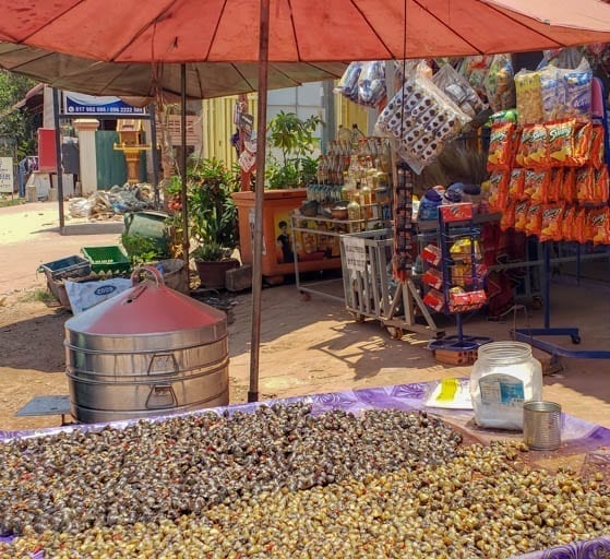 A gas station in Siem Reap