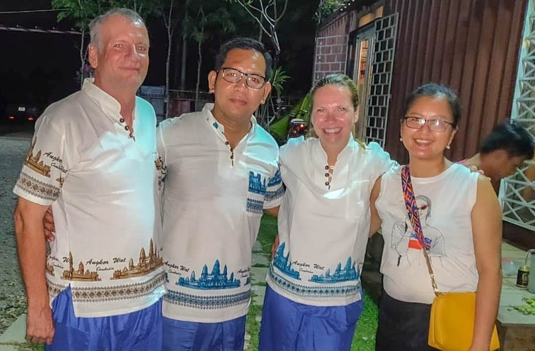 Traditional attire on Cambodian New Year