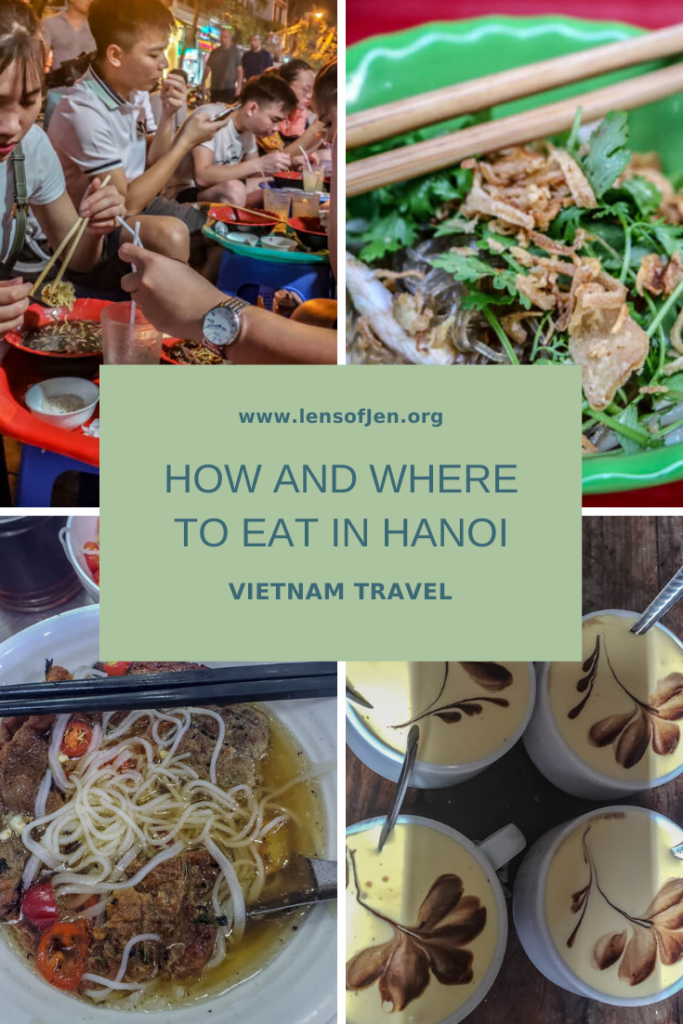 Food in Hanoi, Vietnam