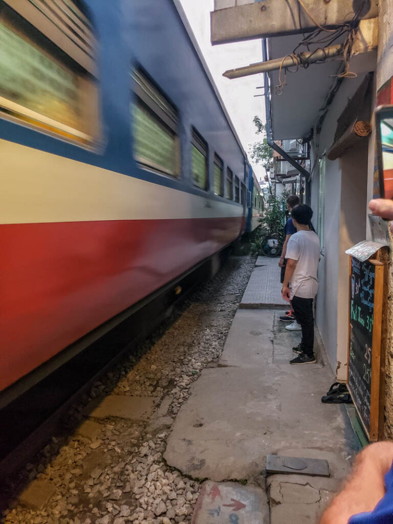Life on the Hanoi train tracks