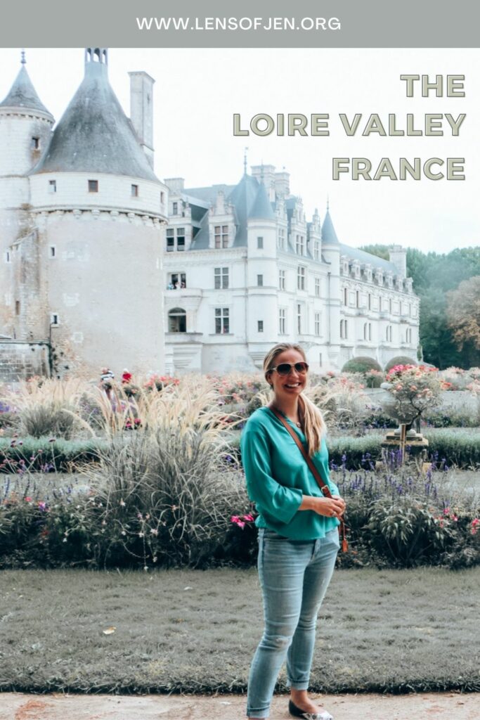 Pin for PInterest on the Loire Valley