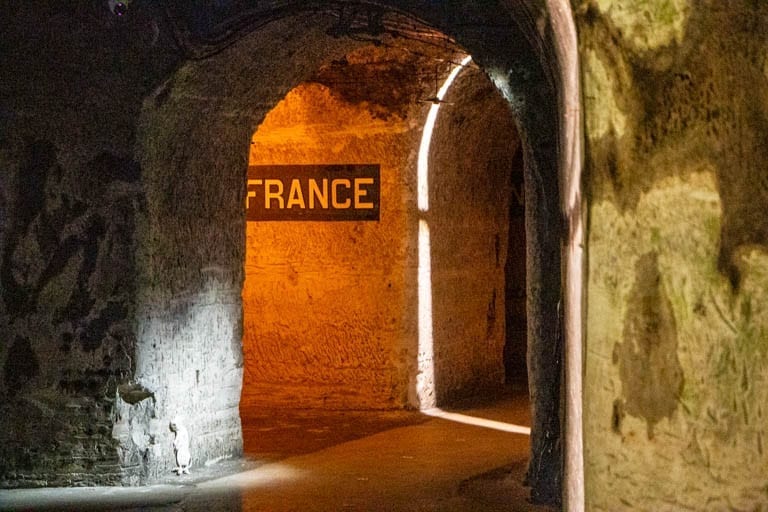 A day trip in Reims France is not complete without a stop at Madame Pommery's wine cellars!