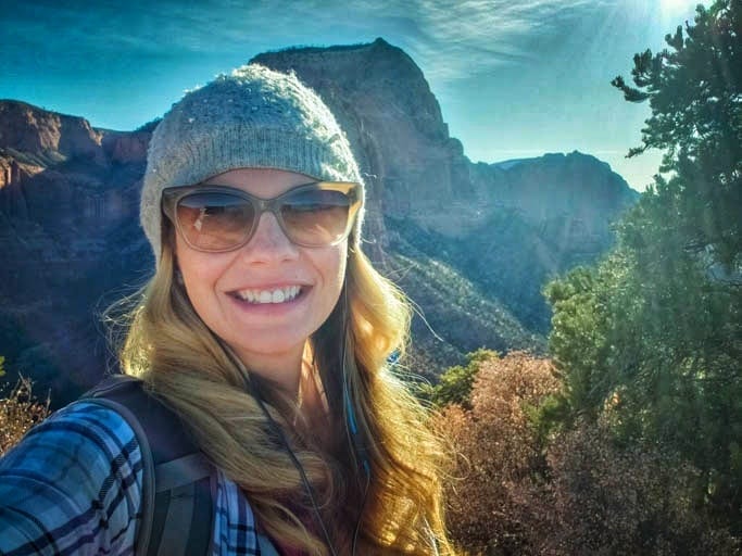 Kolob Canyons at Zion National park on the border of utah and arizona