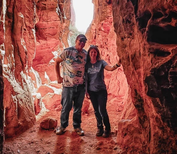 Couple at Snow Canyon State Park