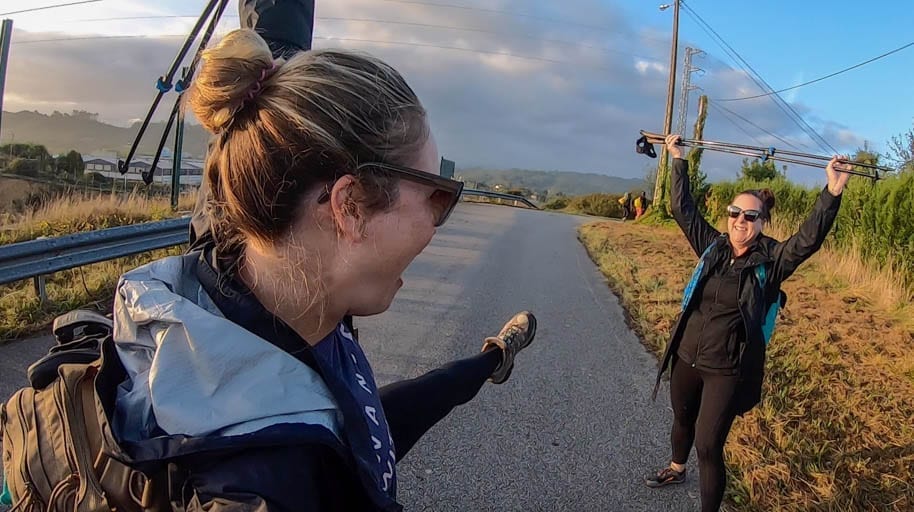 Walking Sticks on the Camino