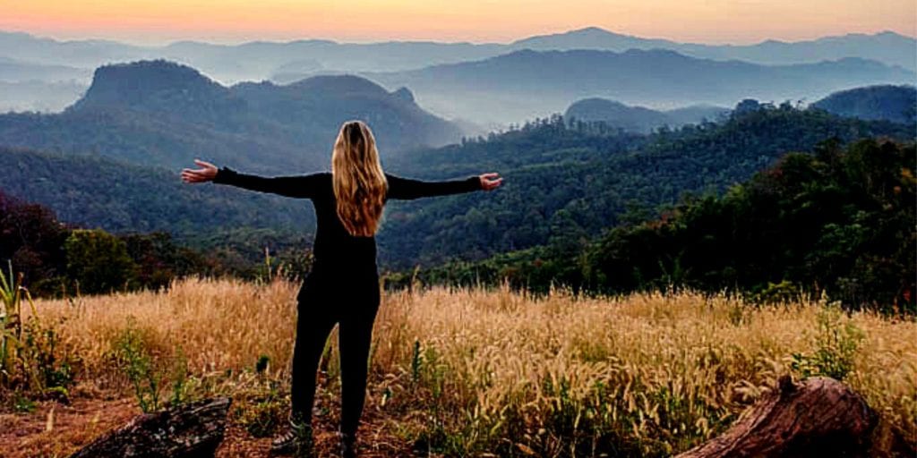 Solo traveler in Thailand