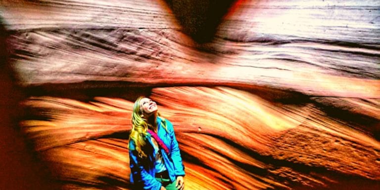 Antelope Canyon on a Road Trip from Utah to Arizona