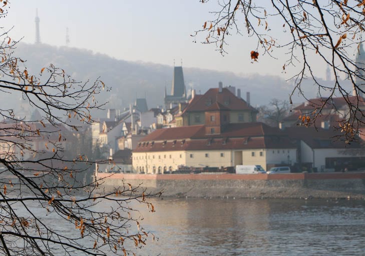 Prague from the Charles Bridge