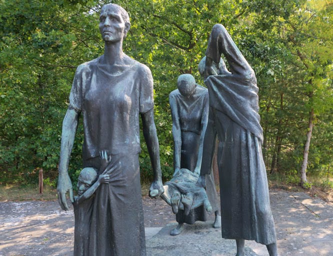 Memorial near Ravensbrück Concentration Camp