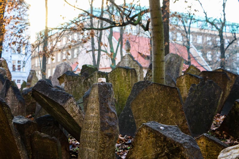 Old Jewish Cemetery in Prague