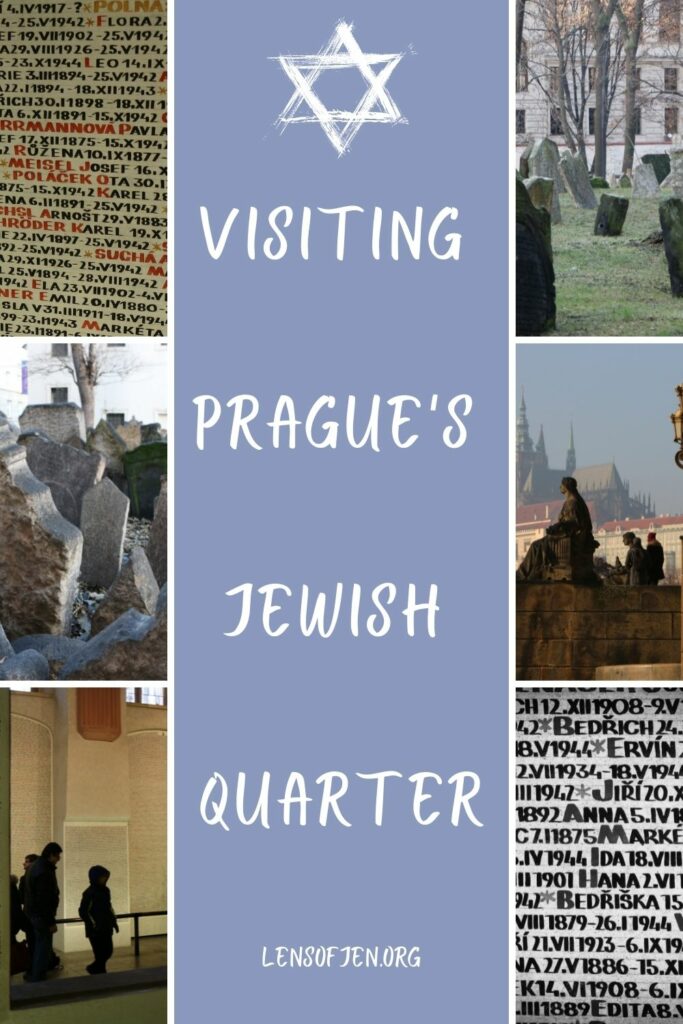 Pin for Pinterest of a Prague Jewish Quarter Tour