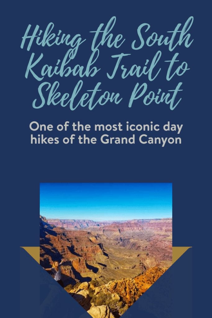Pin for Pinterest on South Kaibab Trail to Skeleton Point
