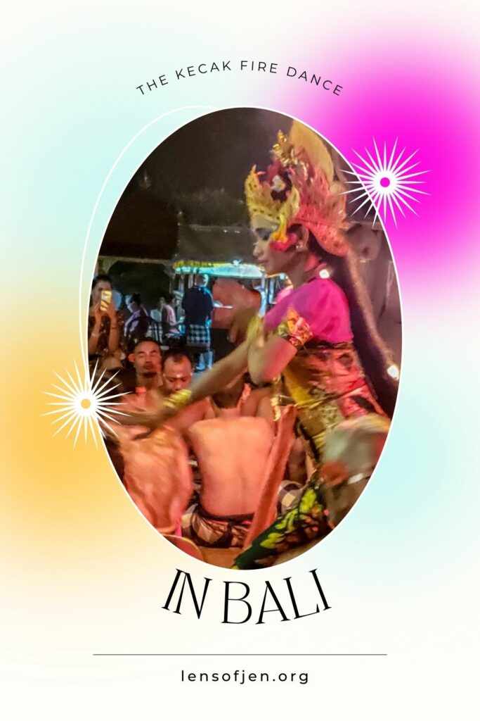 Pin for Pinterest on Balinese Fire Dance in Ubud