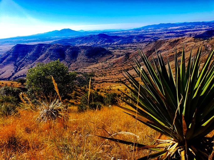 View at Coronado National Memorial