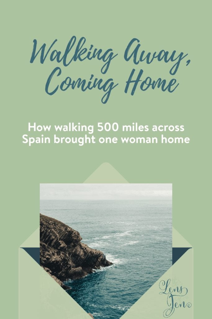 Pin for Pinterest on walking across spain