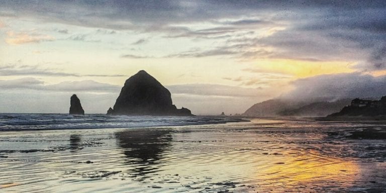 Cannon Beach at Sunrise