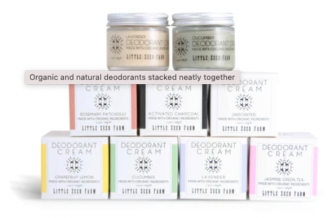 sustainable, natural deodorant makes for the perfect stocking stuffer