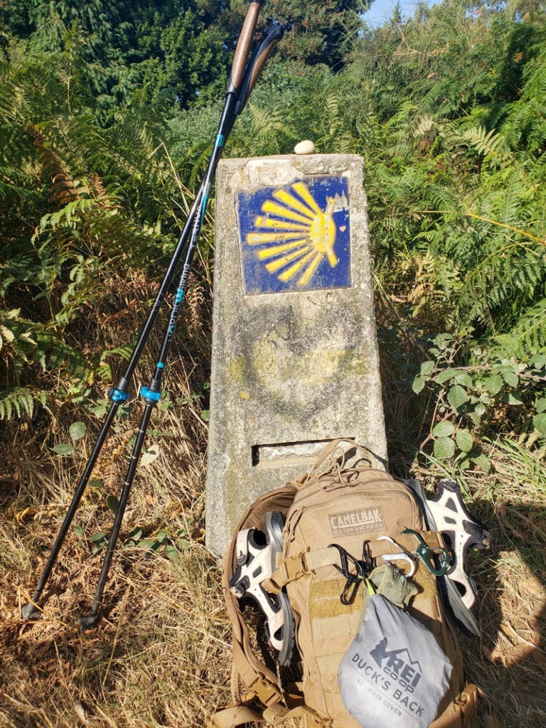 rock burdon on the camino del norte