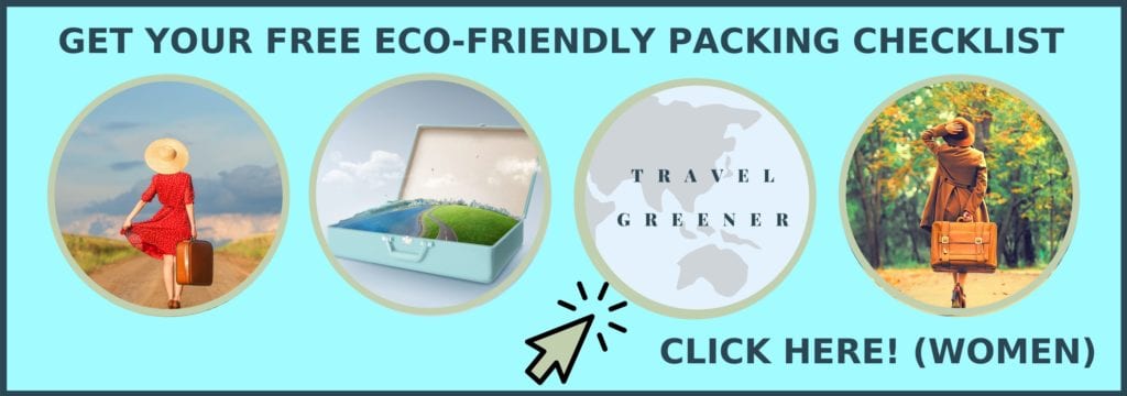 Sustainable packing list freebie