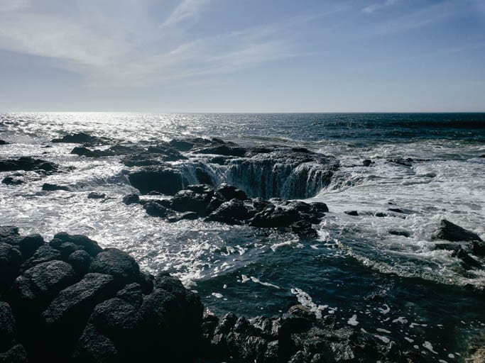 Thor's Well at Cape Perpetua