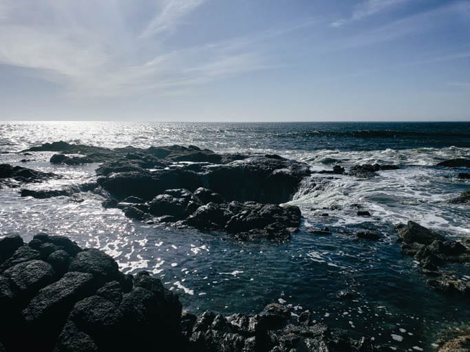 Thor's Well on the Oregon Coast