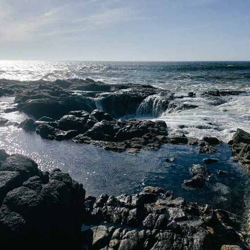 Visiting Cape Perpetua Means Visiting Thor's Well