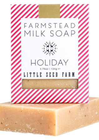 bar soap from the farm is a beautiful sustainable stocking stuffer