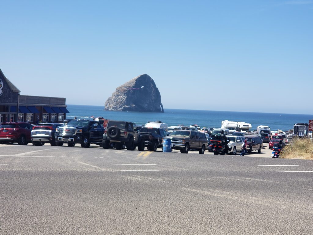 Cape Kiwanda and Pacific City is a stop on an Oregon Coast road trip and a good place to stay the night.