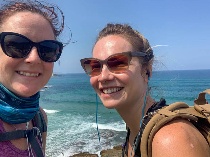 walkers on the camino del norte