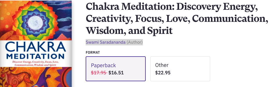 chakra meditation book