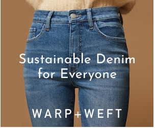 Warp+Weft Sustainable Denim Advert