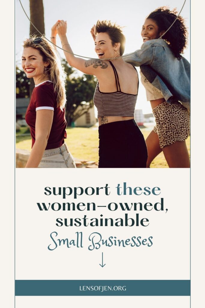 Pinterest Pin for 22 Ethical Brands Owned By Women