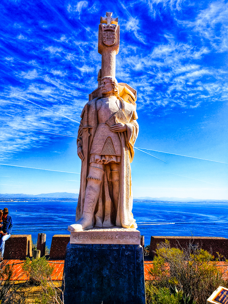 Statue of Juan Rodriguez Cabrillo at the Cabrillo National Monument